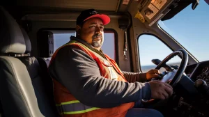 A man sitting in the driver's seat of a truck faces a looming health crisis.